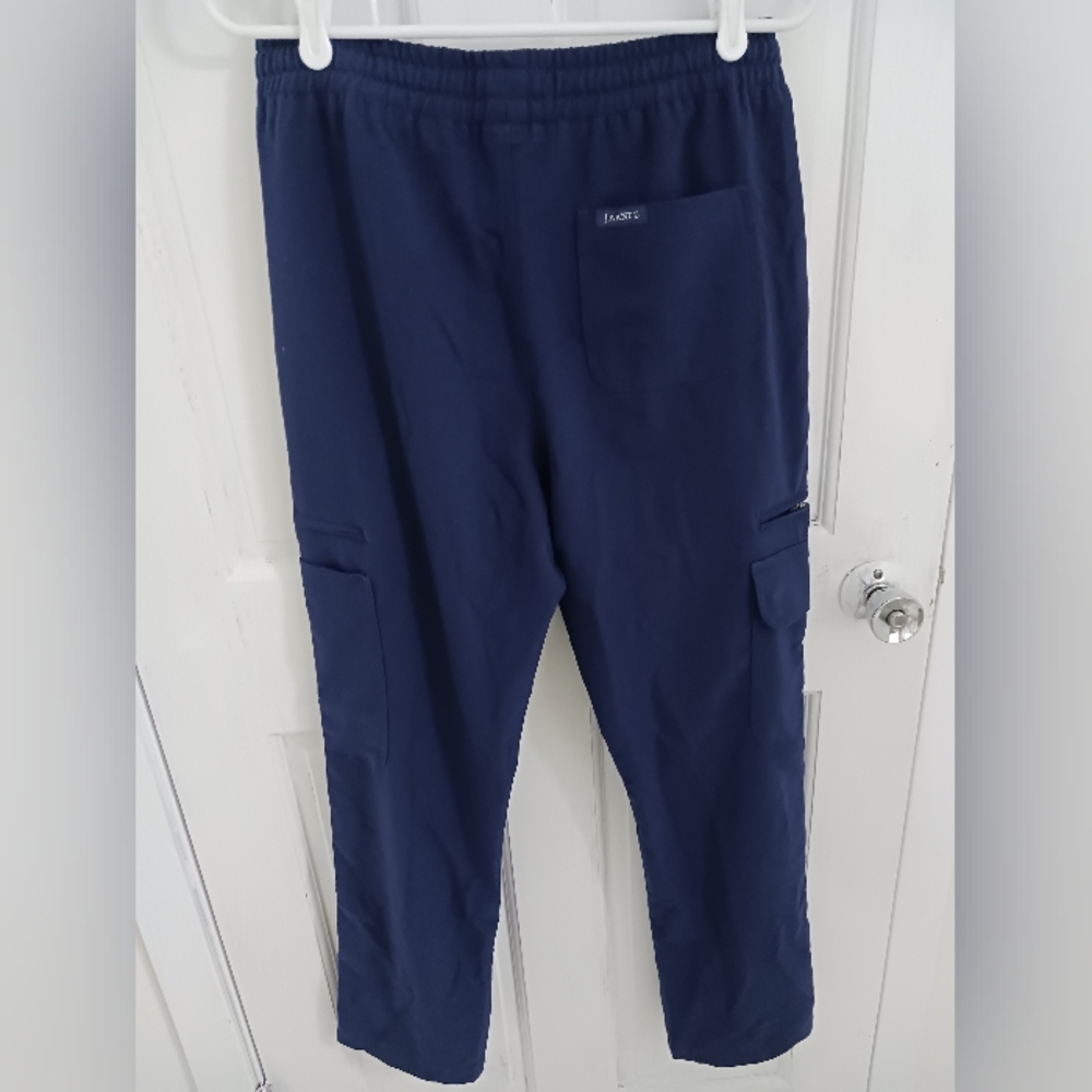 Jaanuu Scrubs Womens Navy Pants - Picture 2 of 2